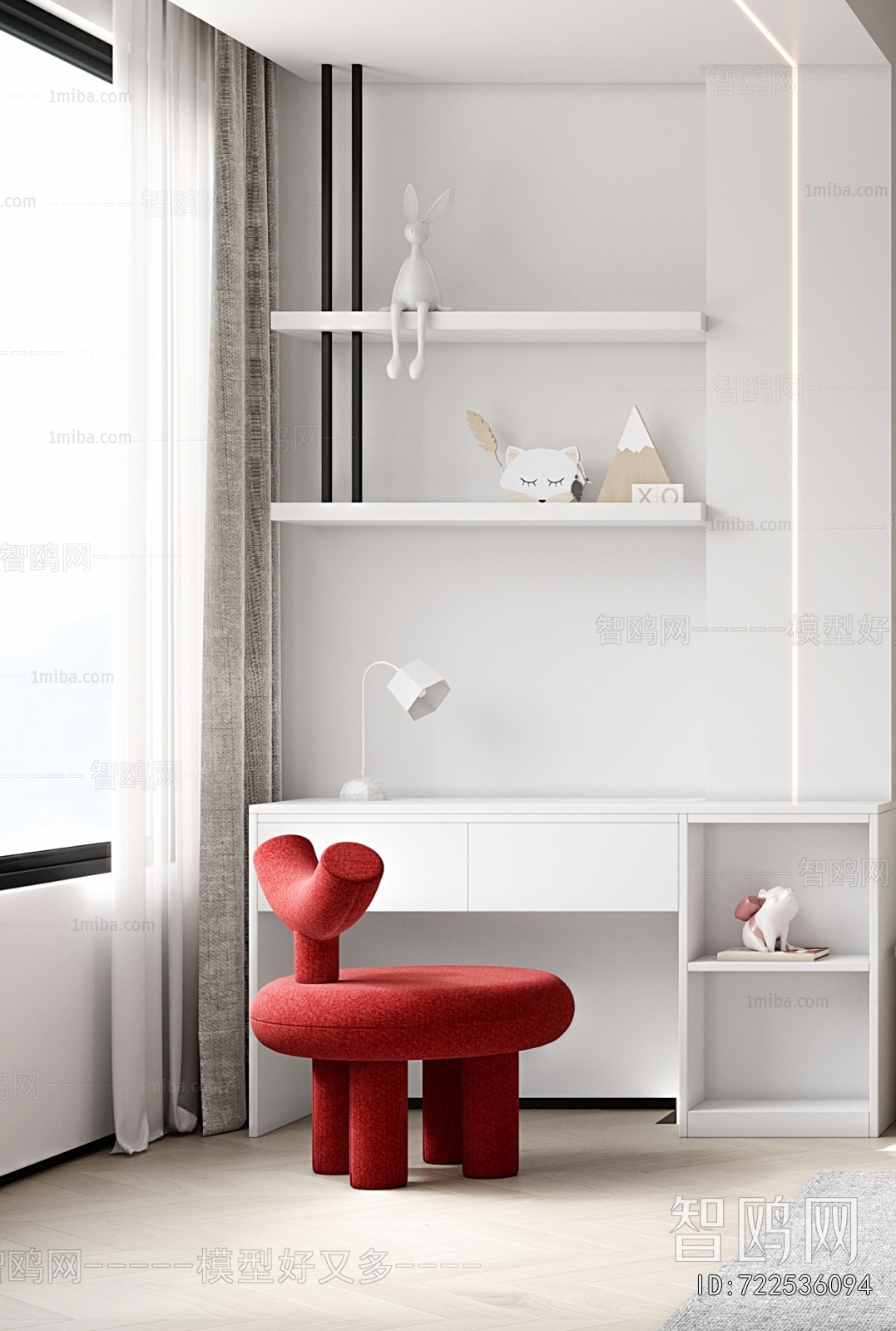 Modern Computer Desk And Chair