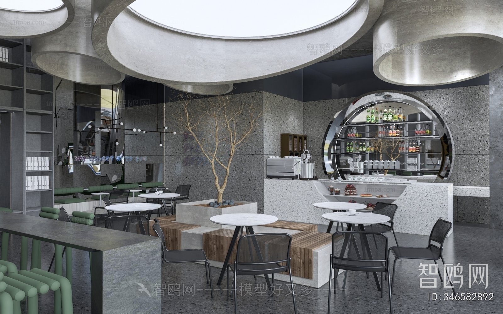 Industrial Style Cafe