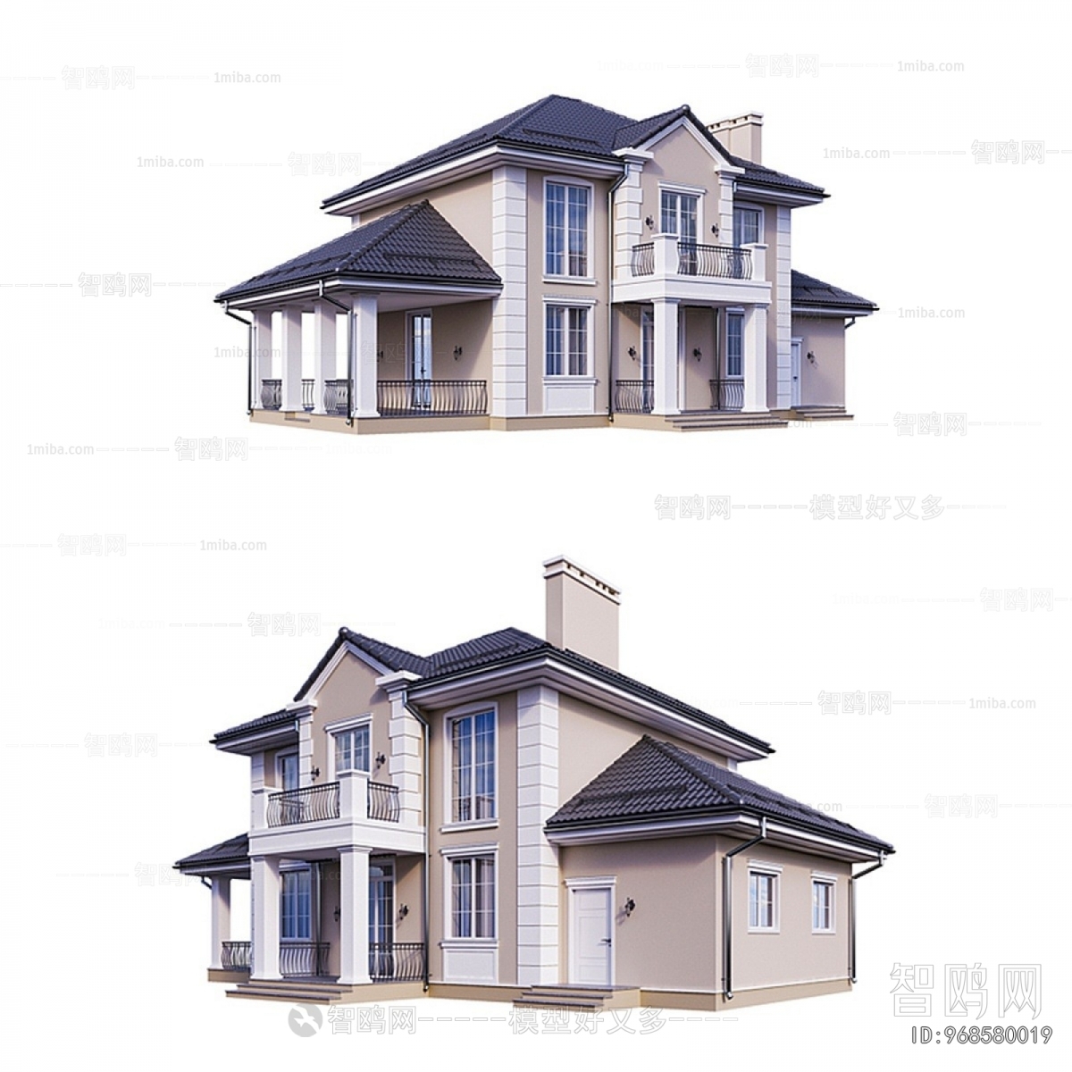 Simple European Style Detached Villa