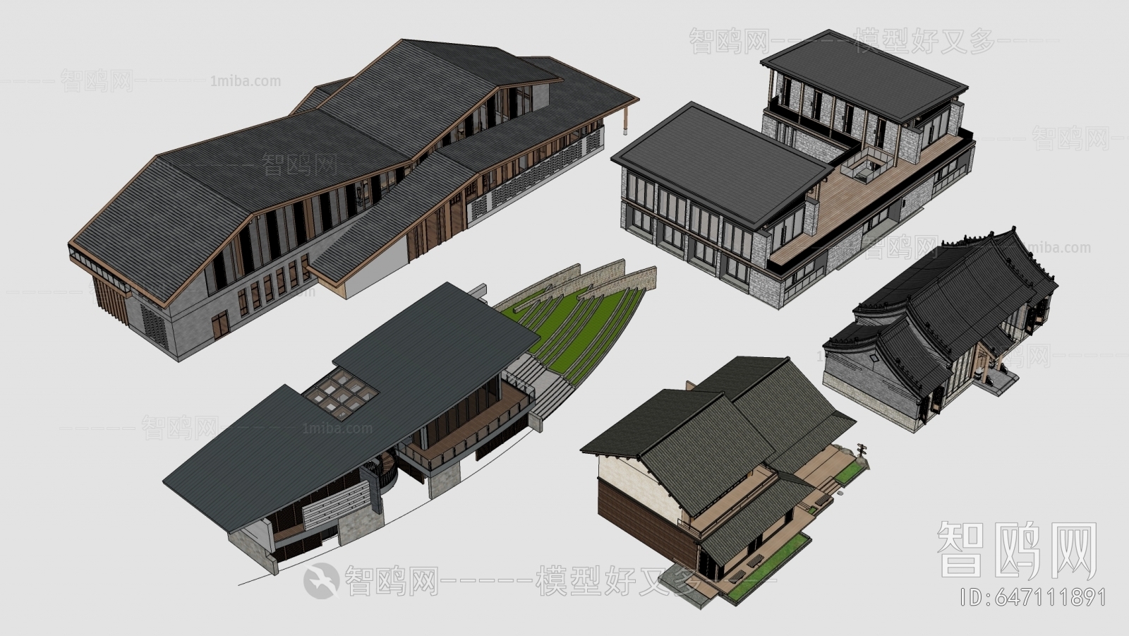 New Chinese Style Residential Building