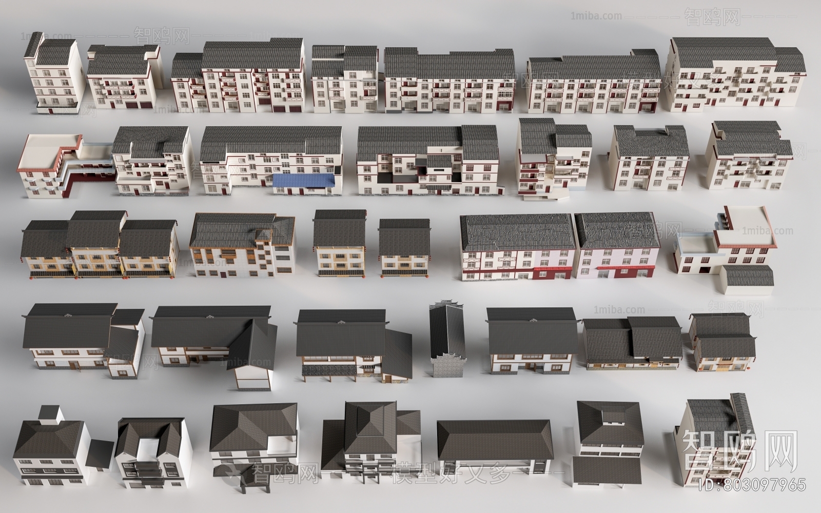 New Chinese Style Residential Building