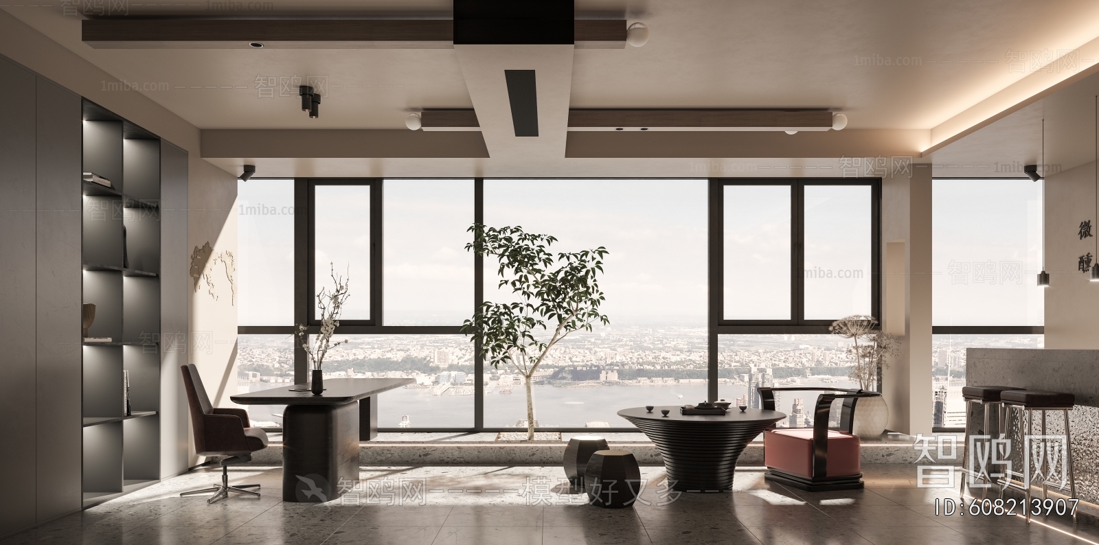 Modern Manager's Office