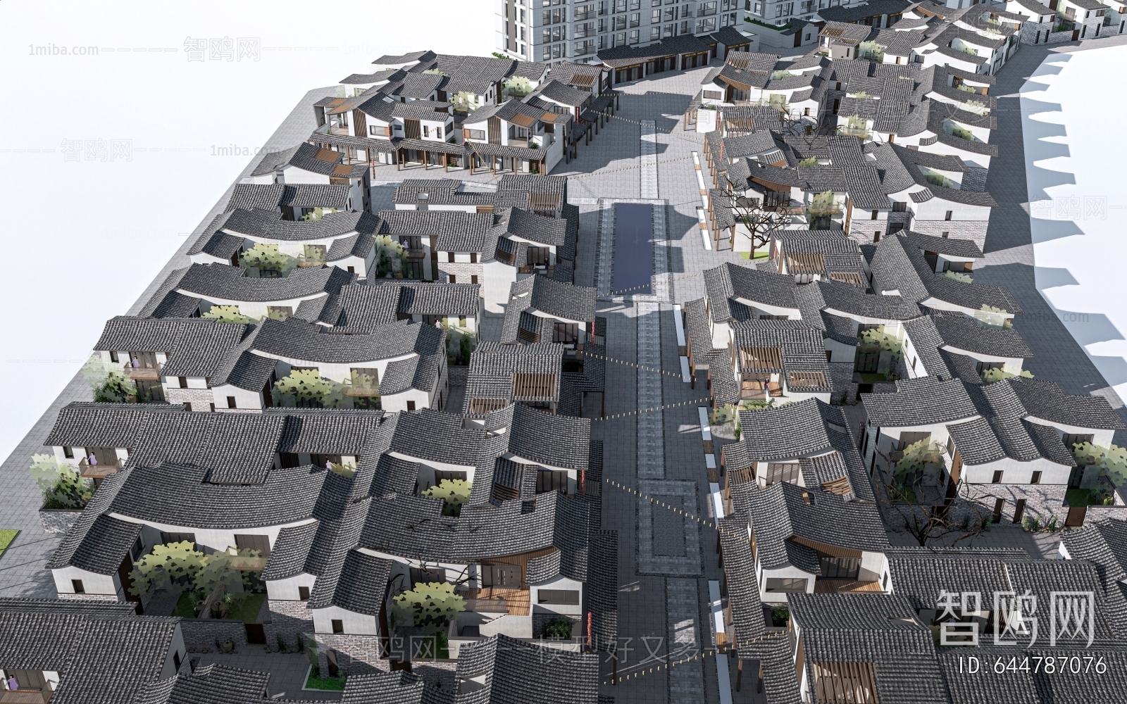 New Chinese Style Residential Building