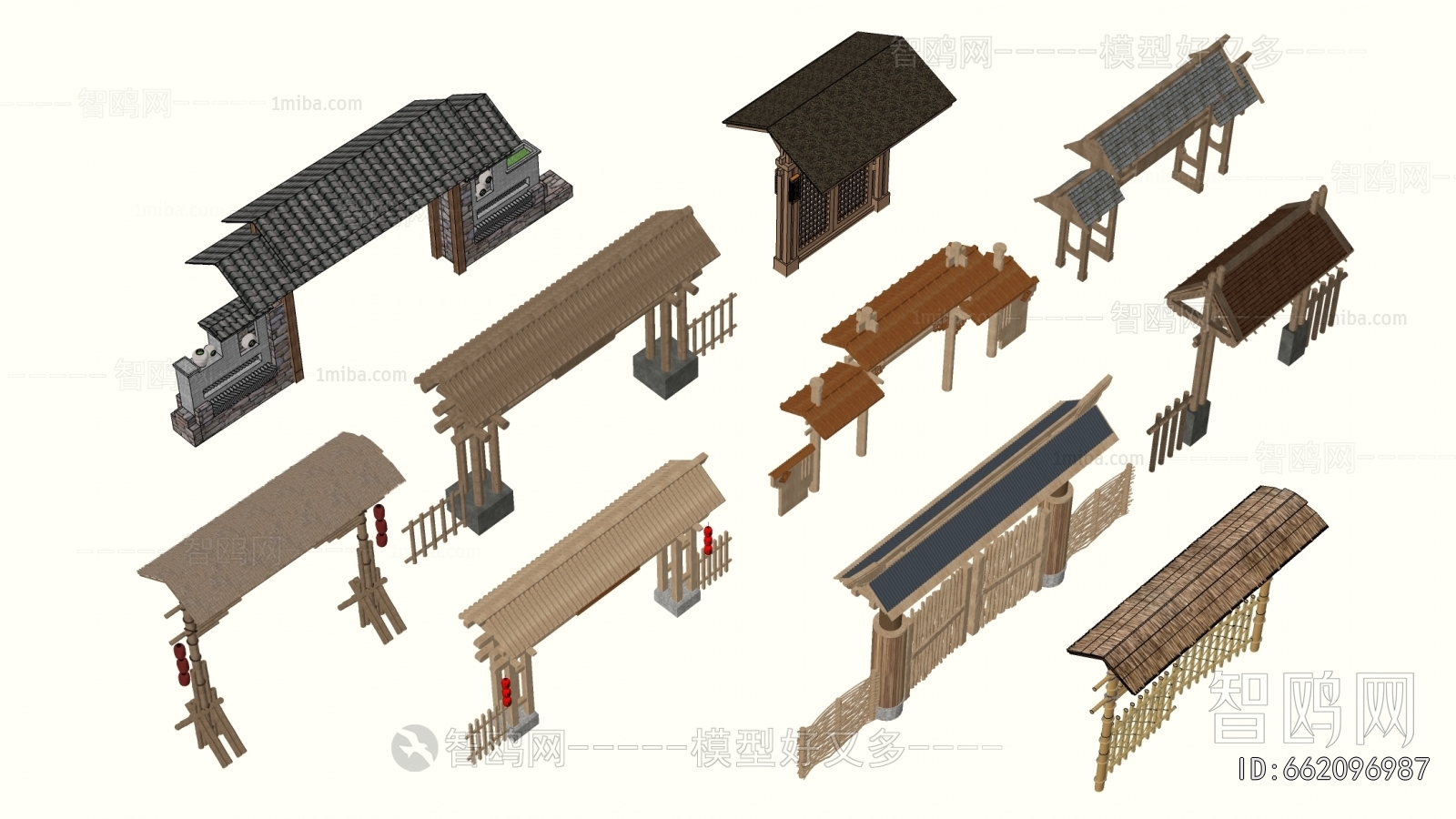 New Chinese Style Door