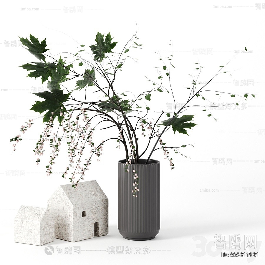 Modern Aquatic Green Plant