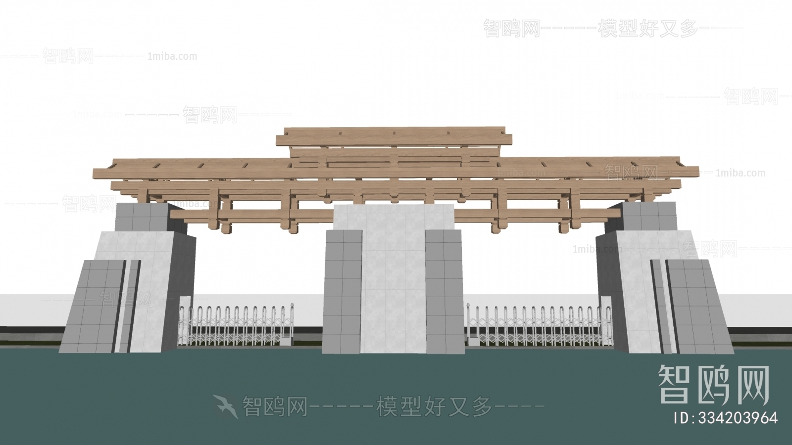New Chinese Style Facade Element