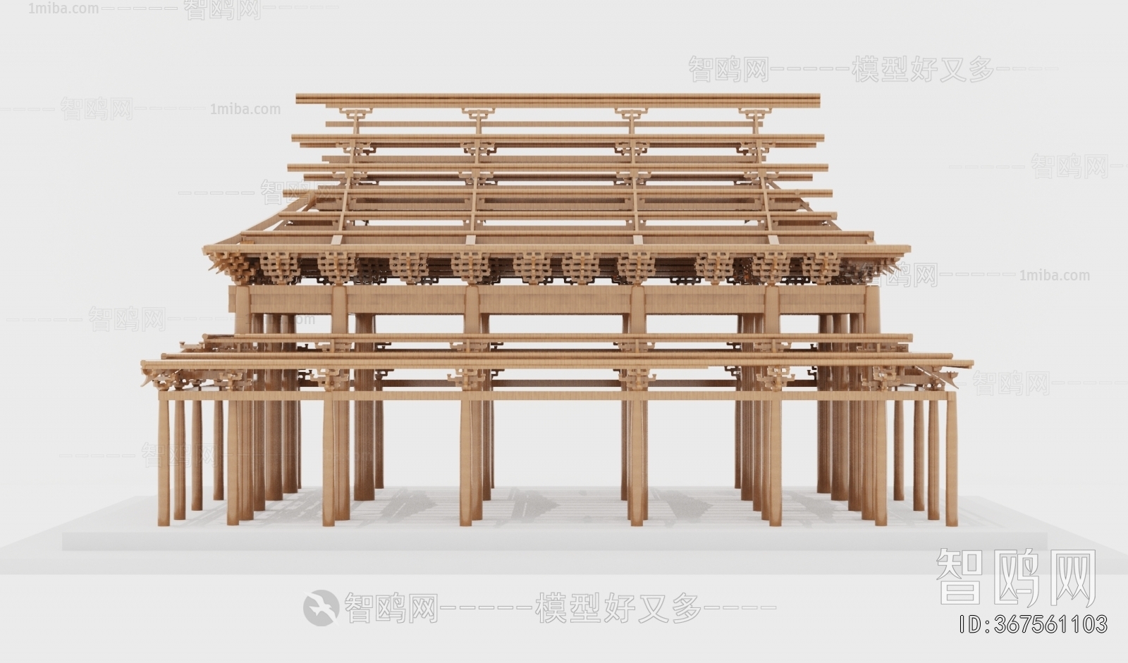 Chinese Style Ancient Architectural Buildings