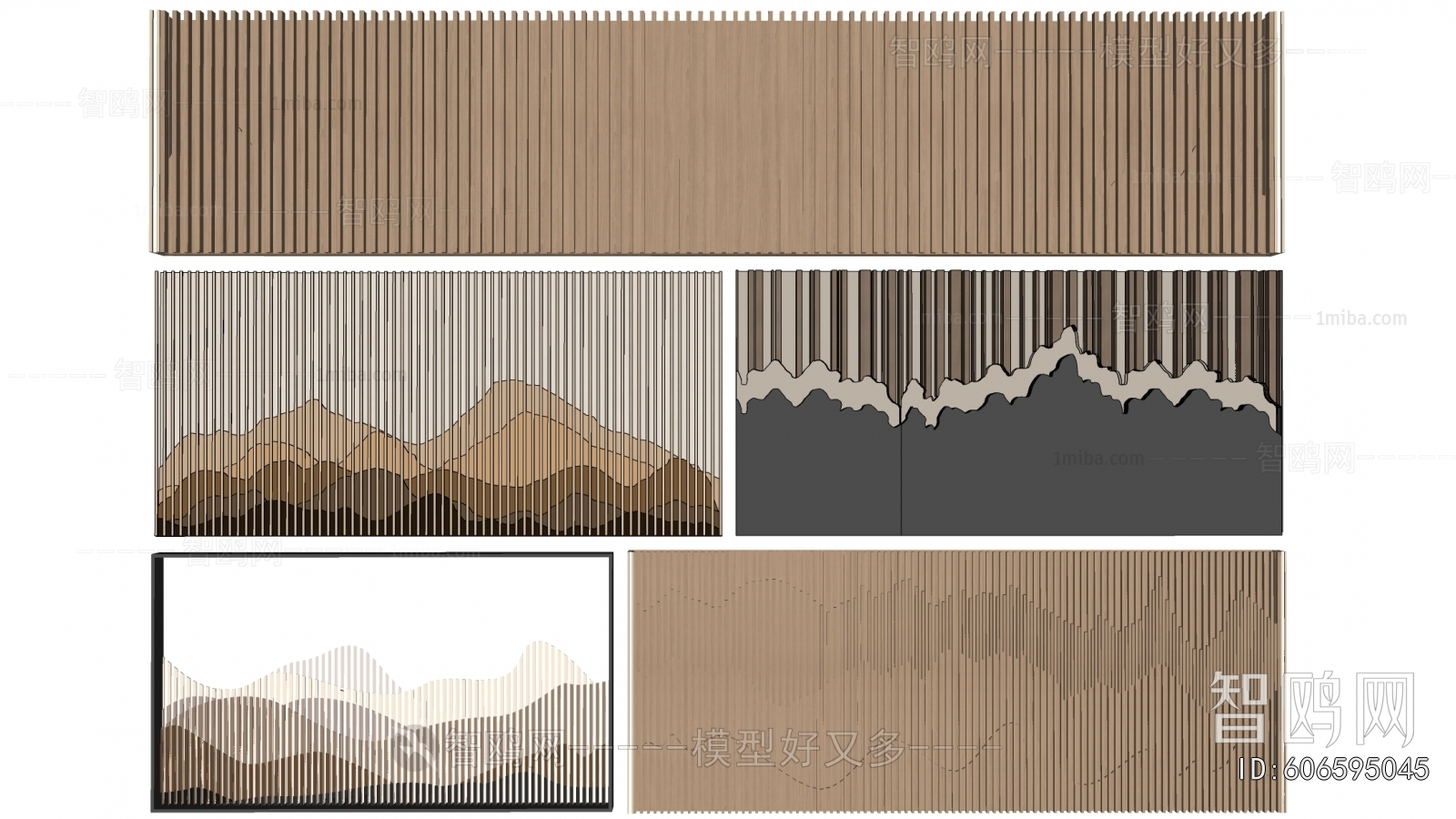 New Chinese Style TV Wall