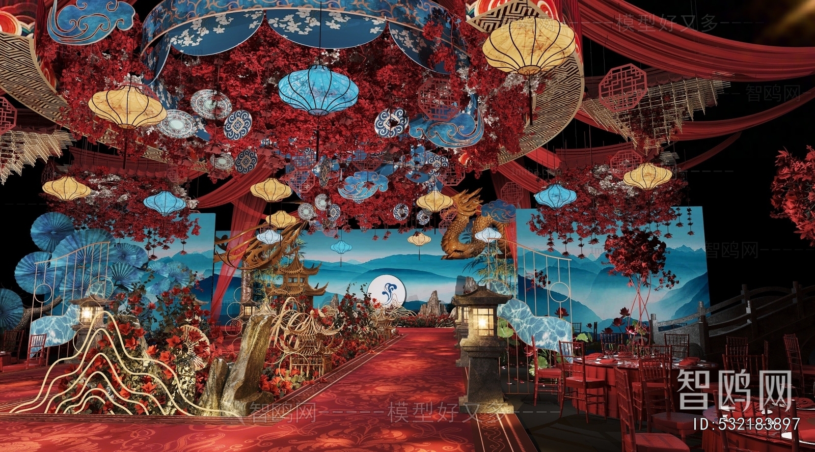 Chinese Style Banquet Hall