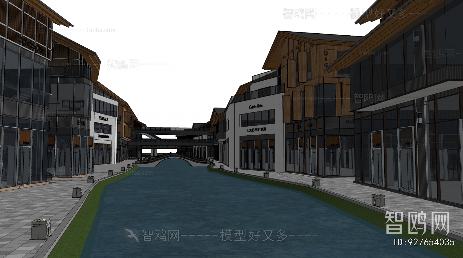 Modern Commercial Street