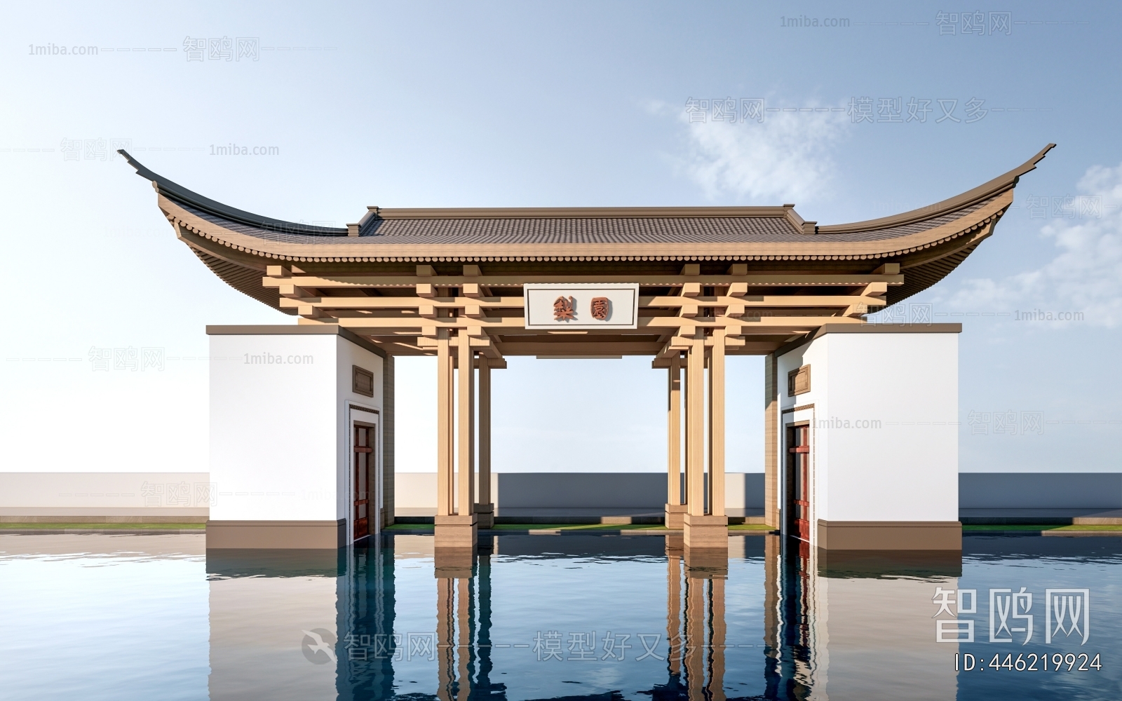 New Chinese Style Facade Element