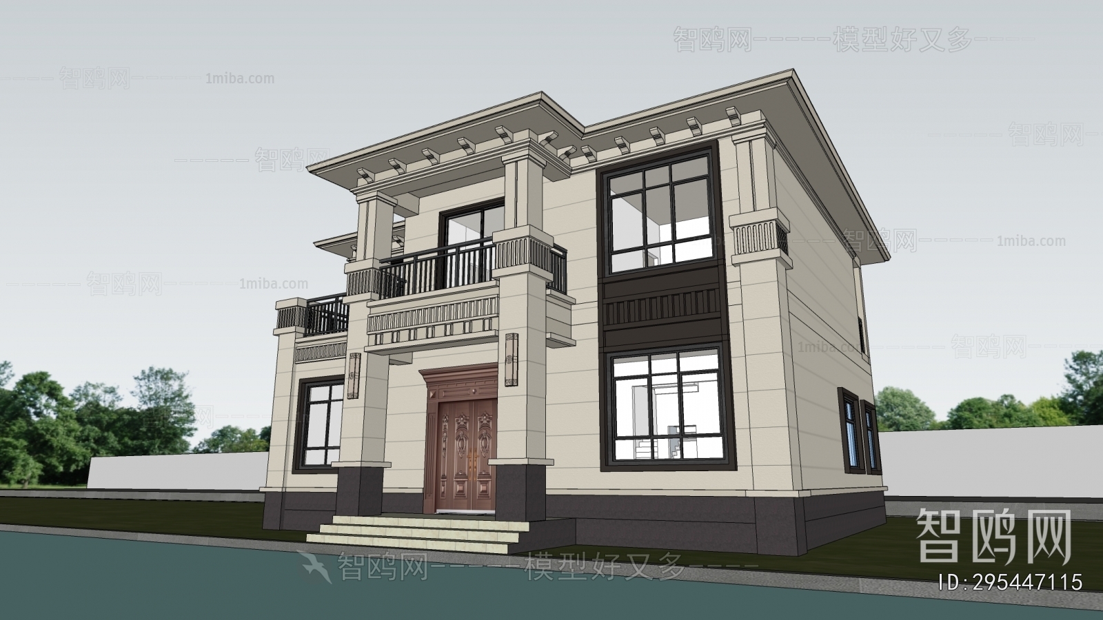 Simple European Style Detached Villa