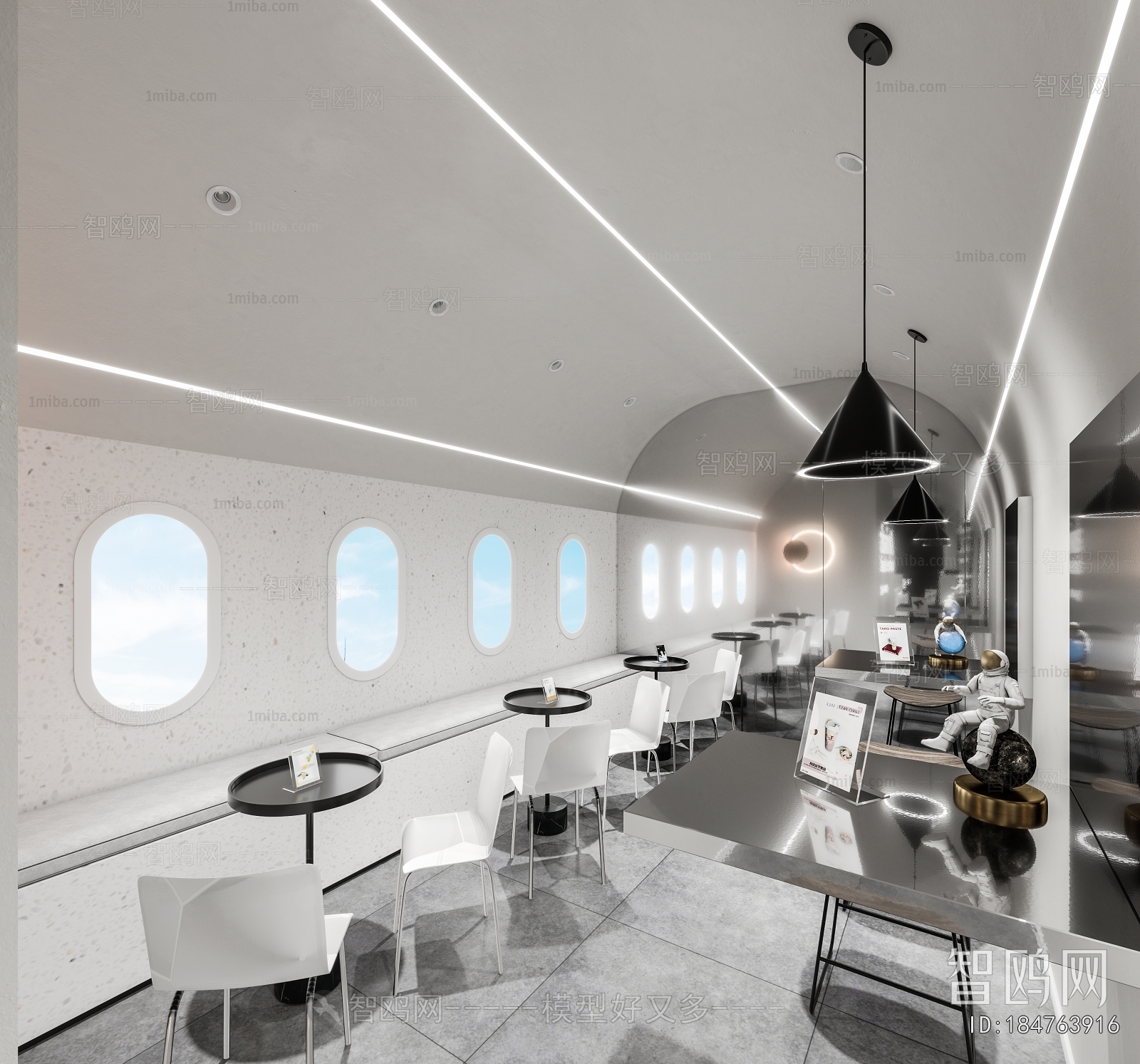 Modern Milk Tea Shop