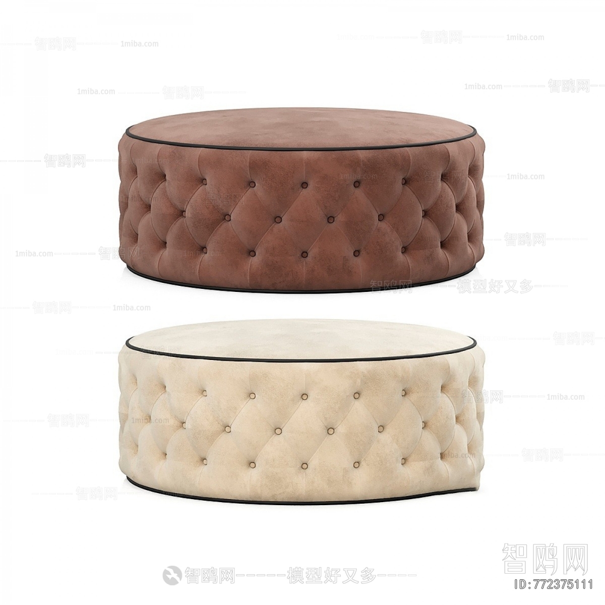 American Style Sofa Stool