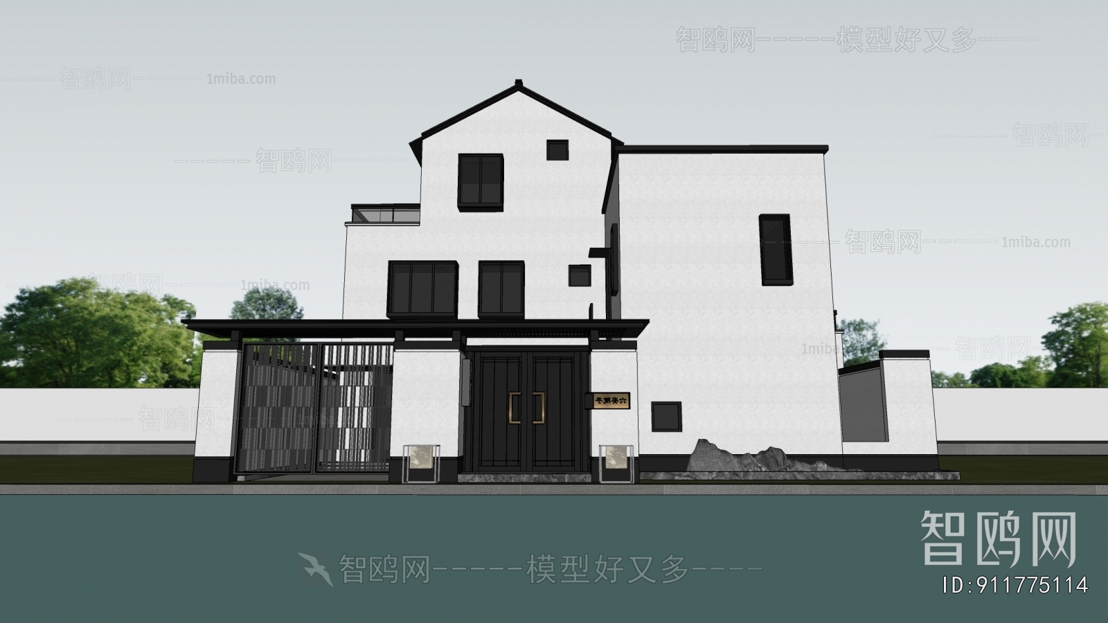 New Chinese Style Detached Villa