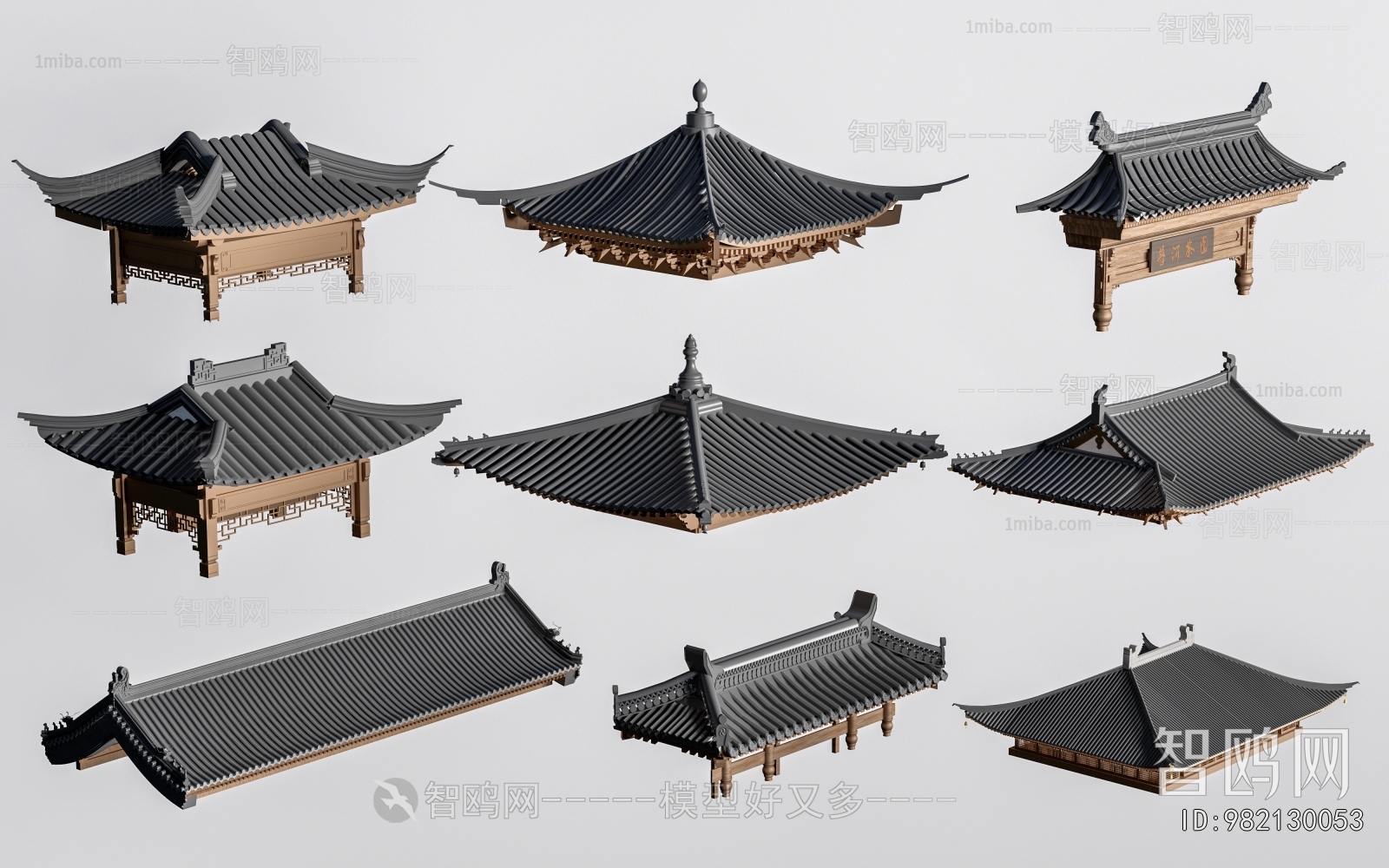 Chinese Style Building Component