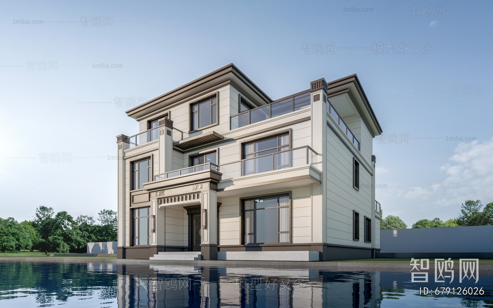 New Chinese Style Detached Villa