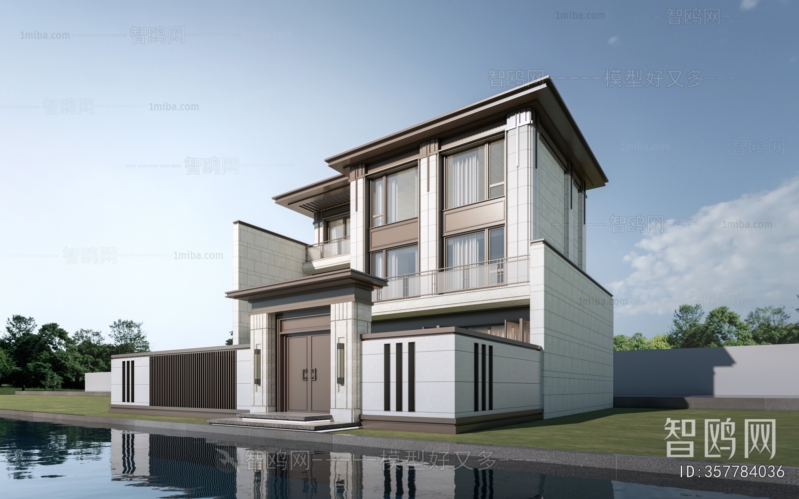 New Chinese Style Detached Villa