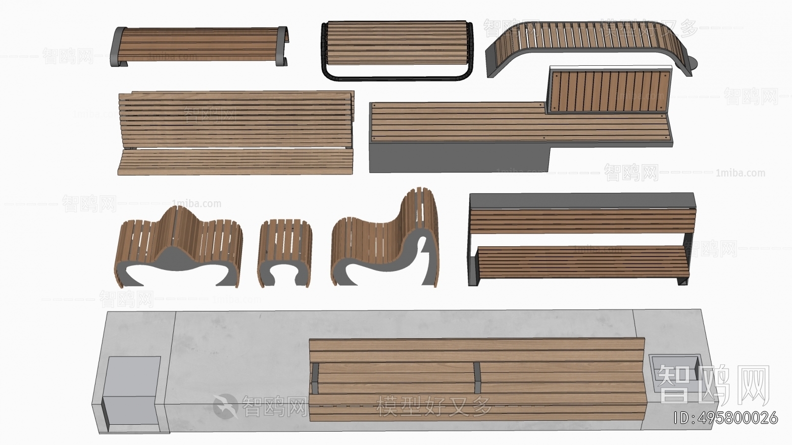 Modern Communal Chair