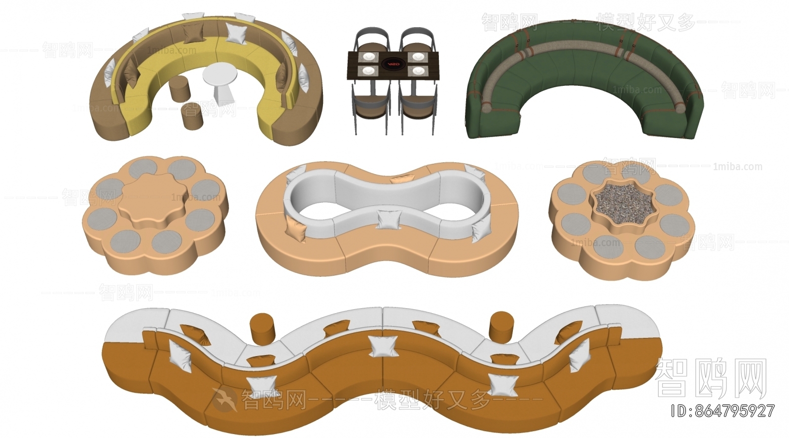 Modern Card Seat Sofa