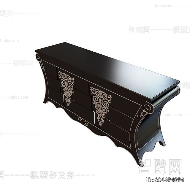 European Style Side Cabinet