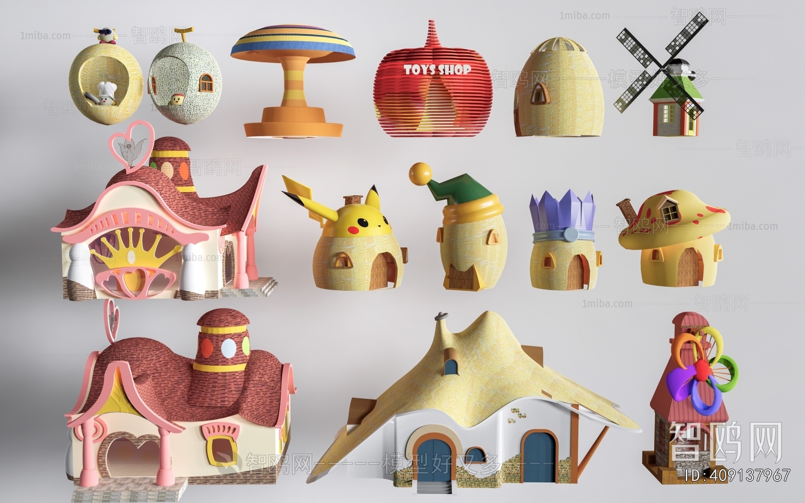 Modern Cartoon House