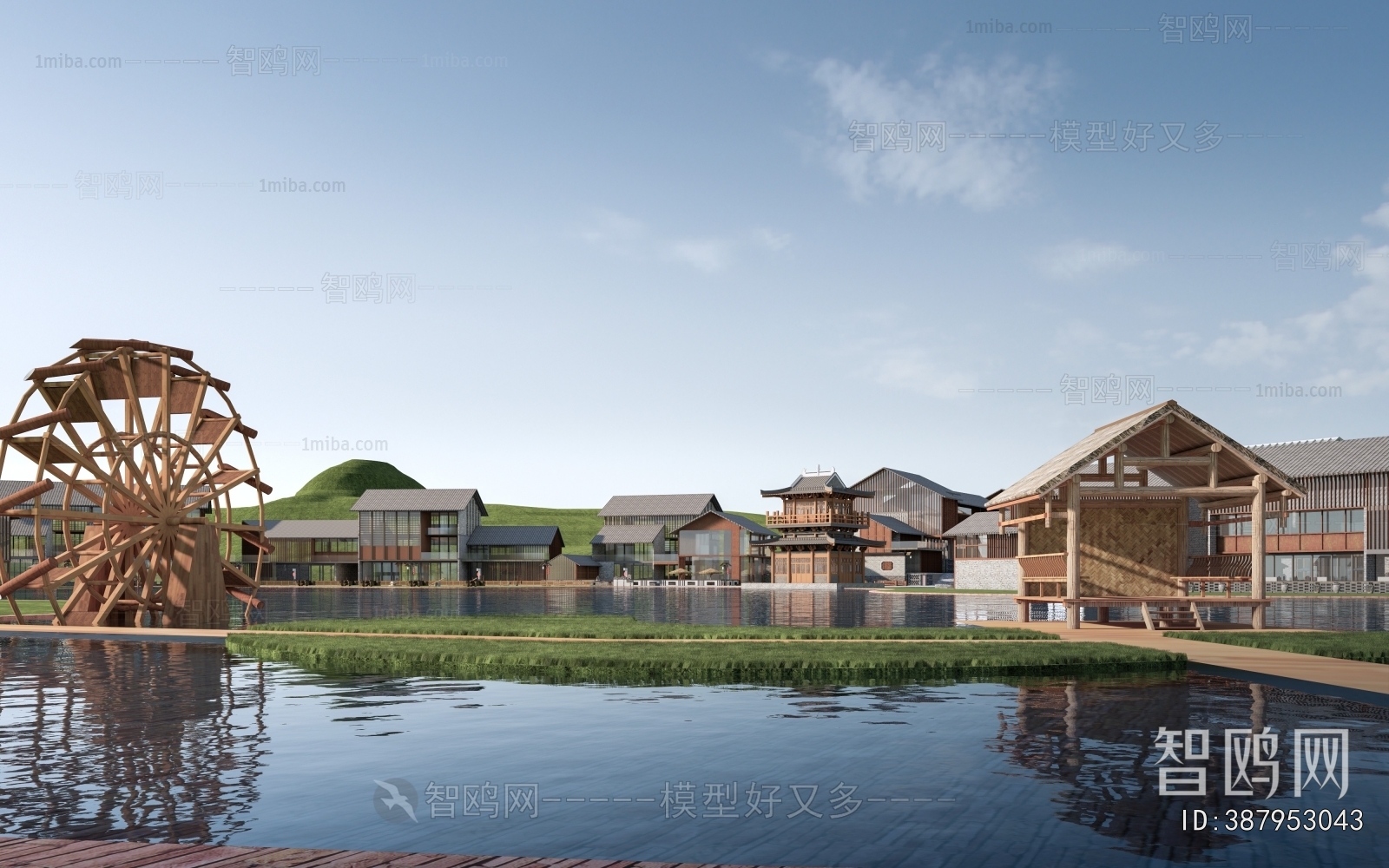 New Chinese Style Residential Building