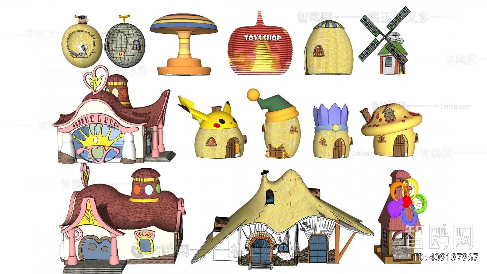 Modern Cartoon House