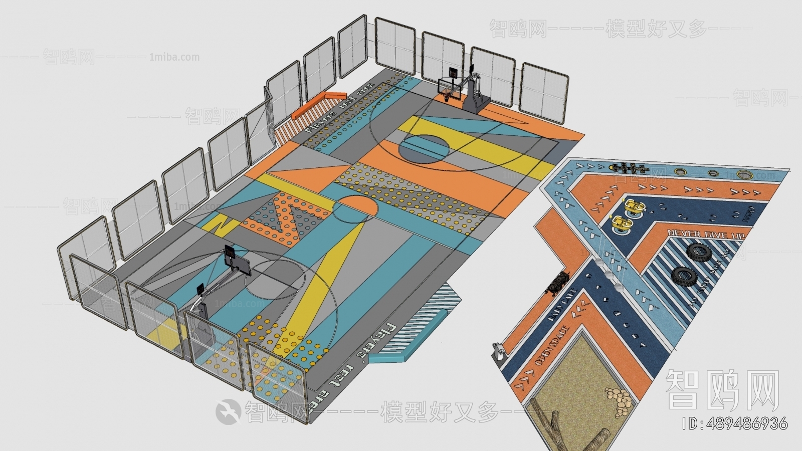 Modern Outdoor Sports Stadium