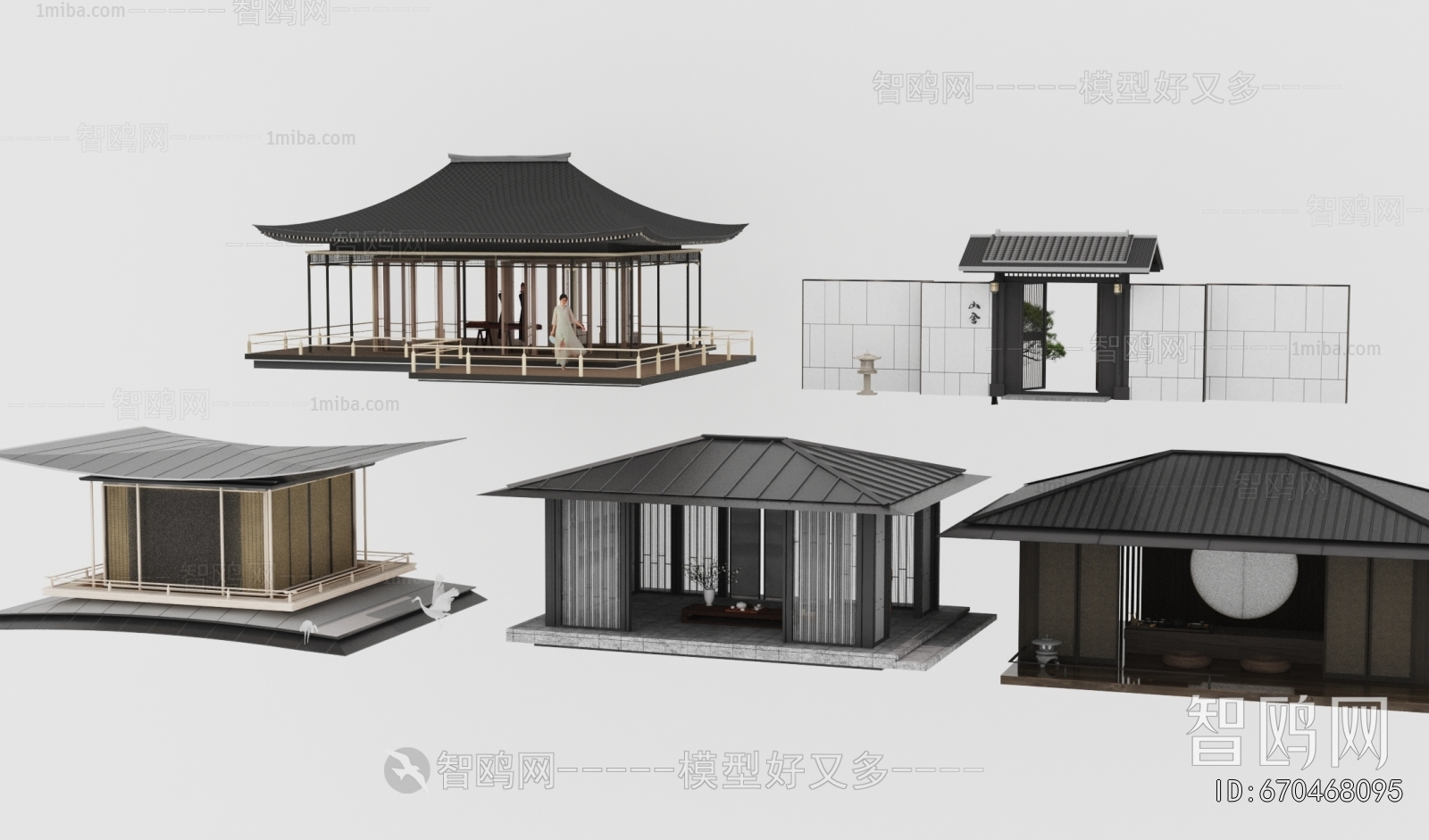 New Chinese Style Gallery Frame