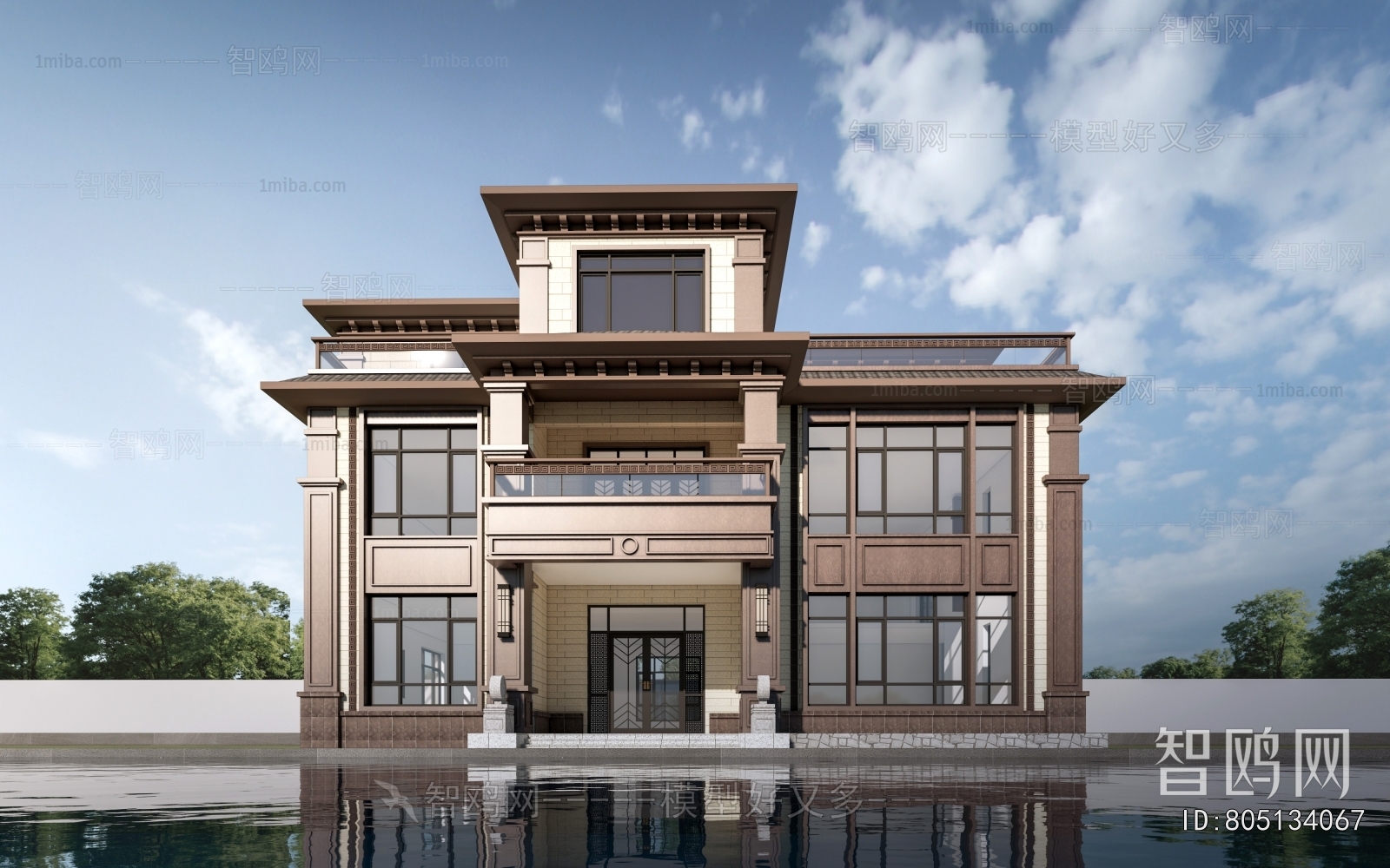 New Chinese Style Detached Villa