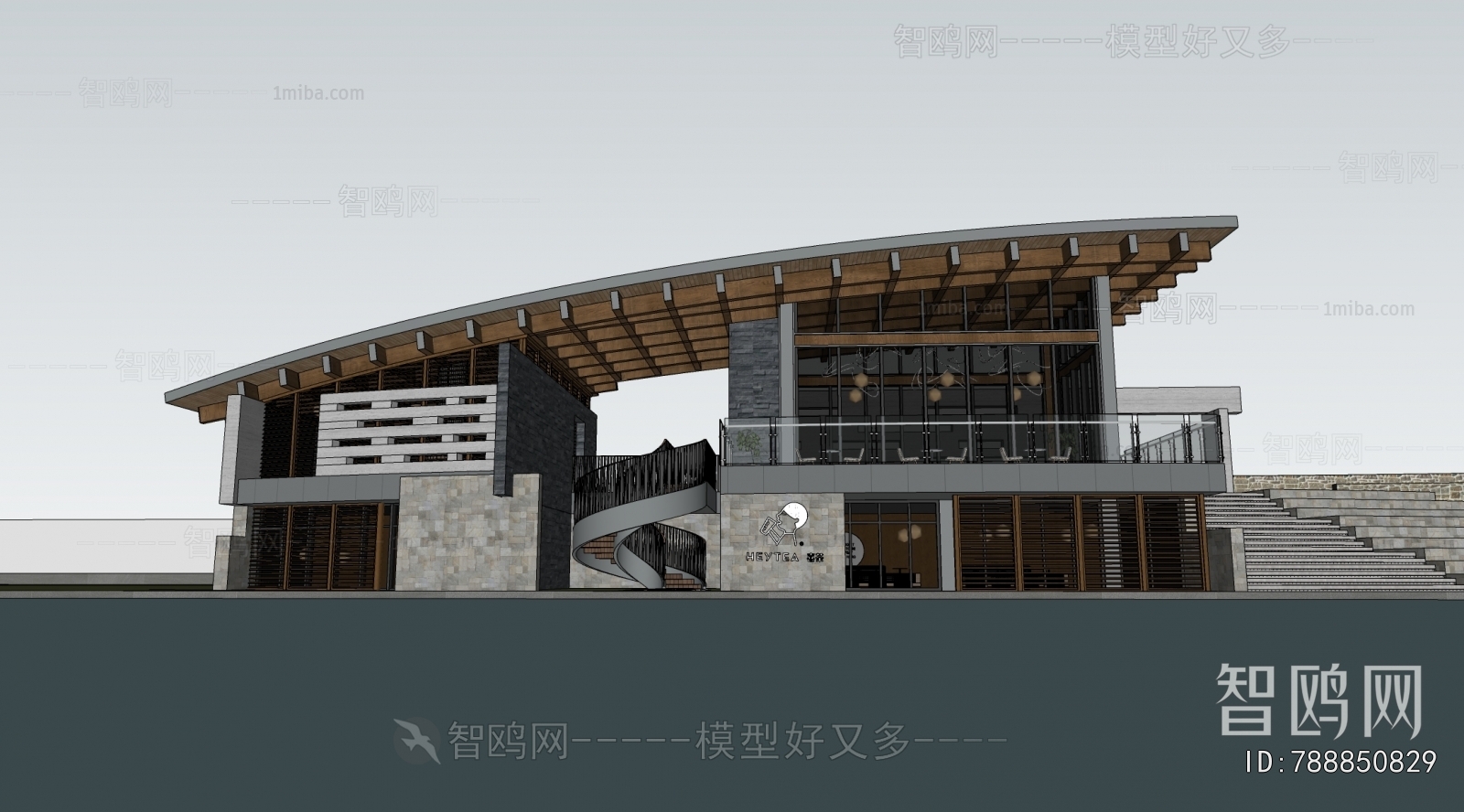 Modern Building Appearance