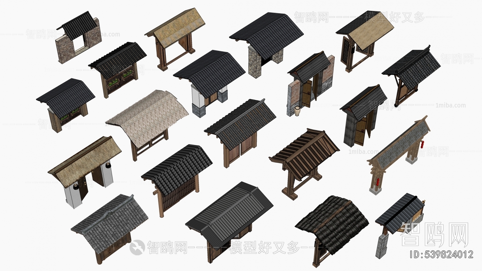 New Chinese Style Gate