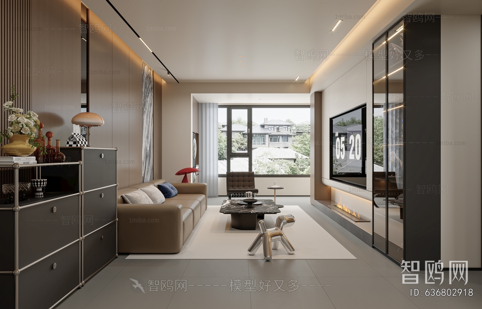 Modern A Living Room