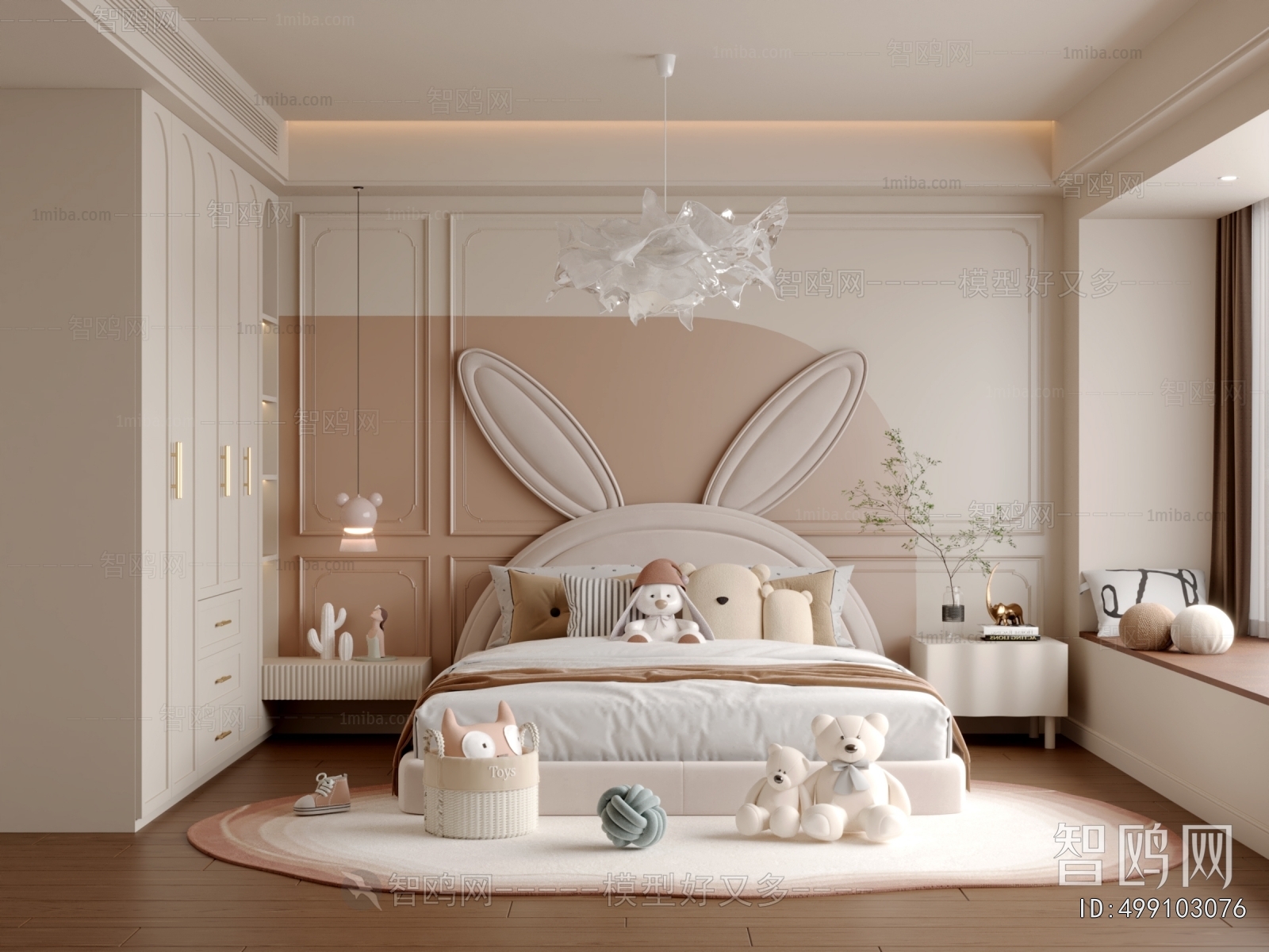 French Style Girl's Room Daughter's Room