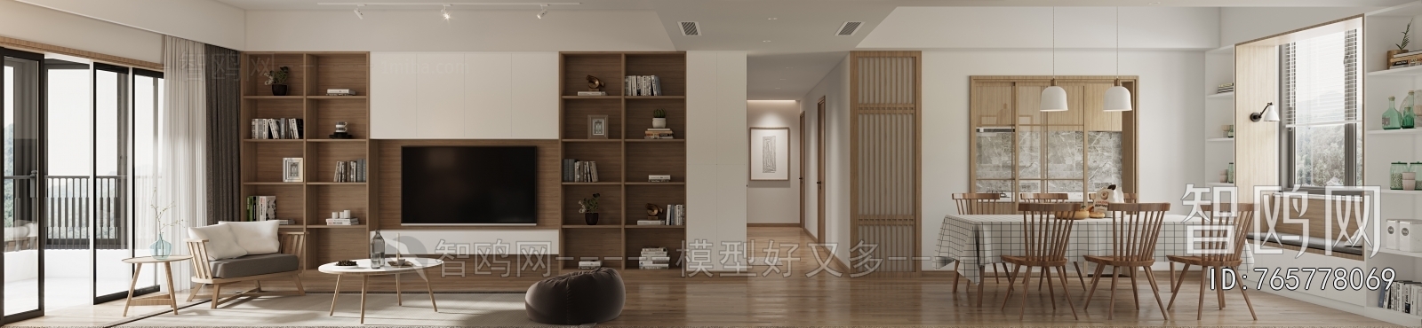 Nordic Style A Living Room