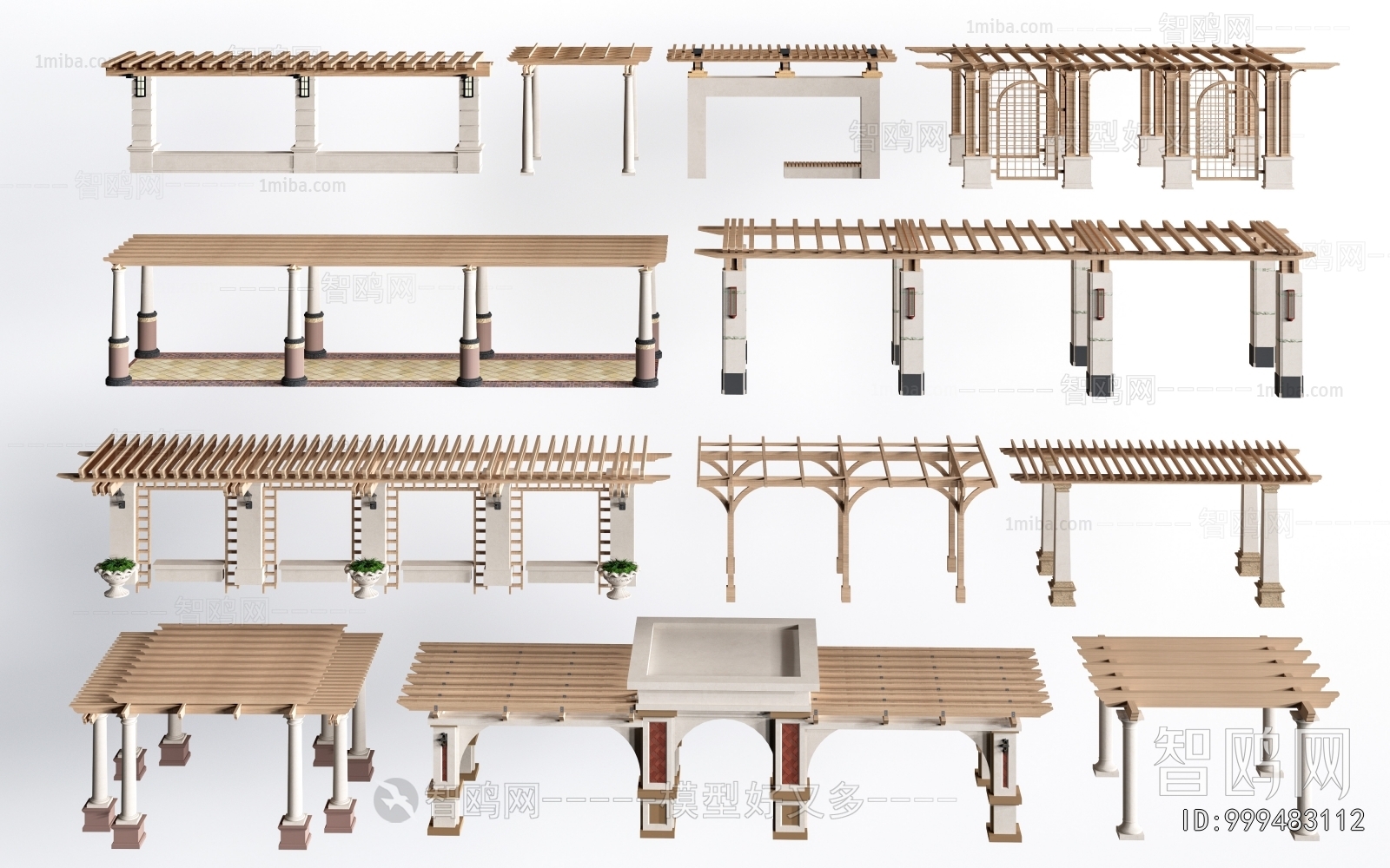 New Chinese Style Gallery Frame