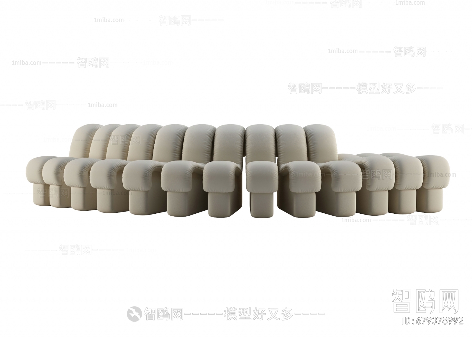 Modern Curved Sofa