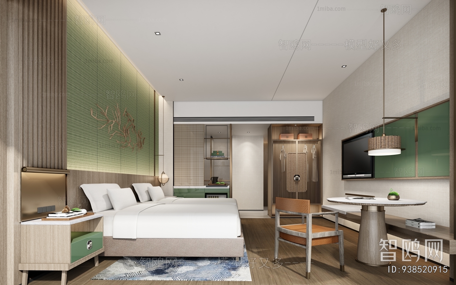 New Chinese Style Guest Room