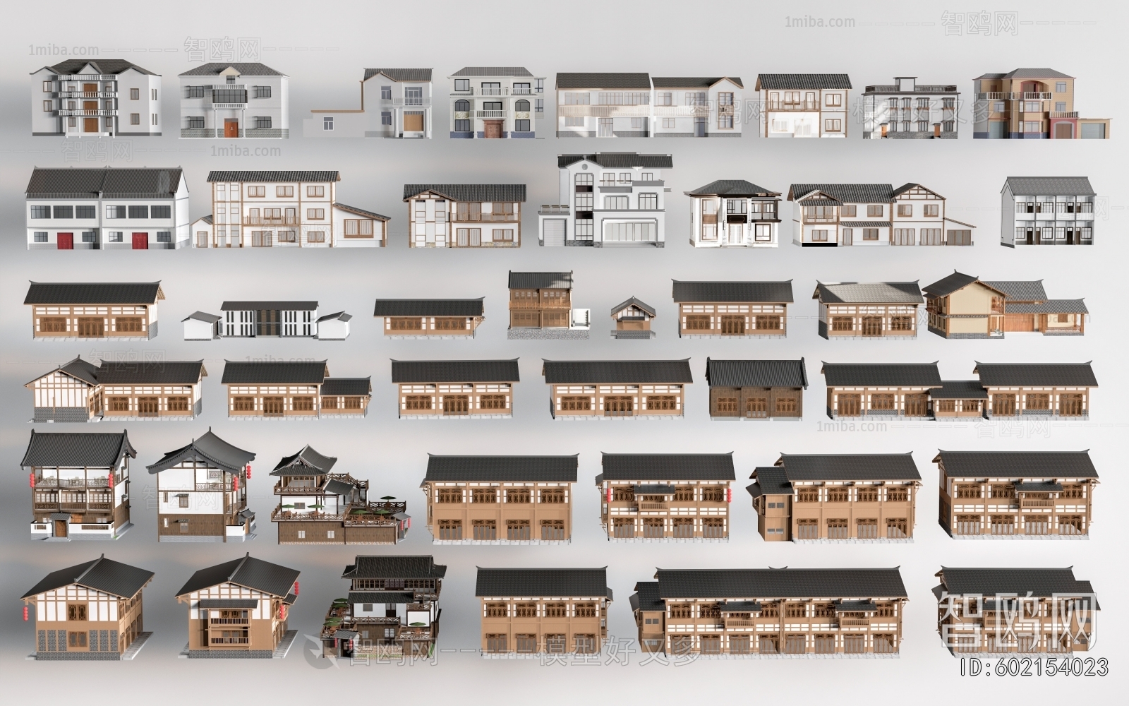 New Chinese Style Residential Building