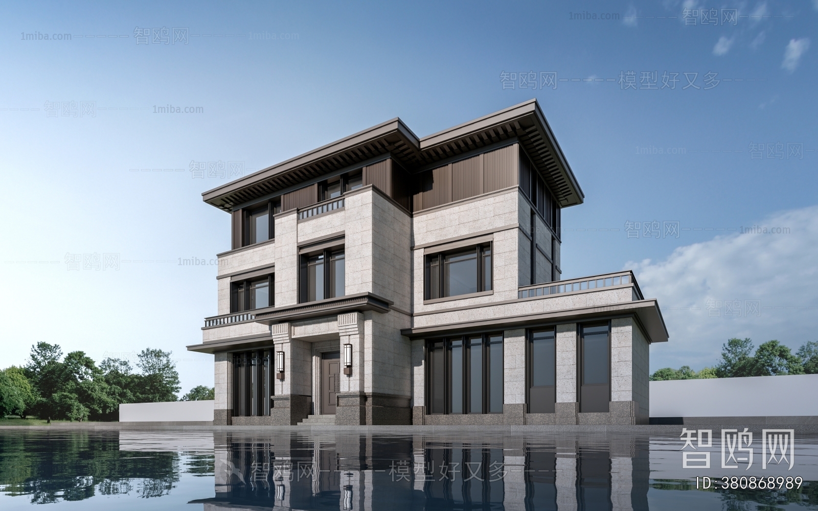 New Chinese Style Detached Villa