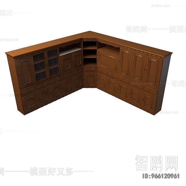 European Style Decorative Cabinet