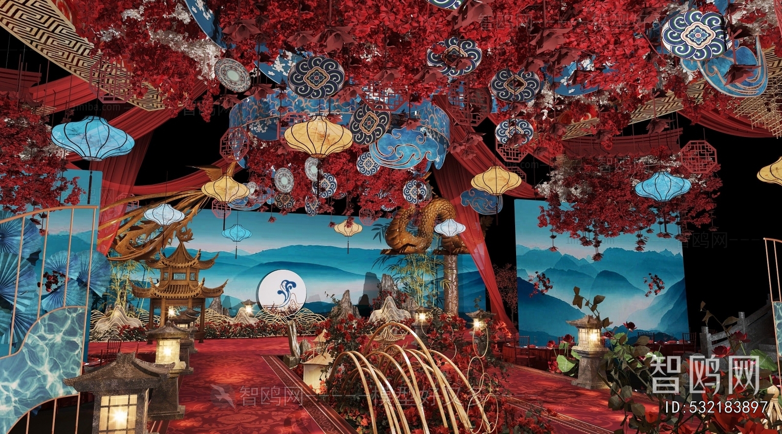 Chinese Style Banquet Hall