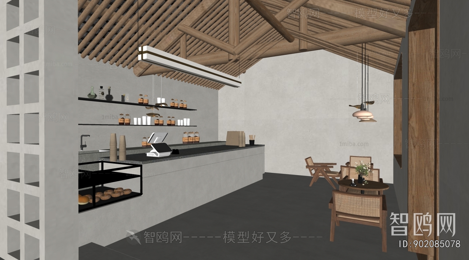 Wabi-sabi Style Cafe