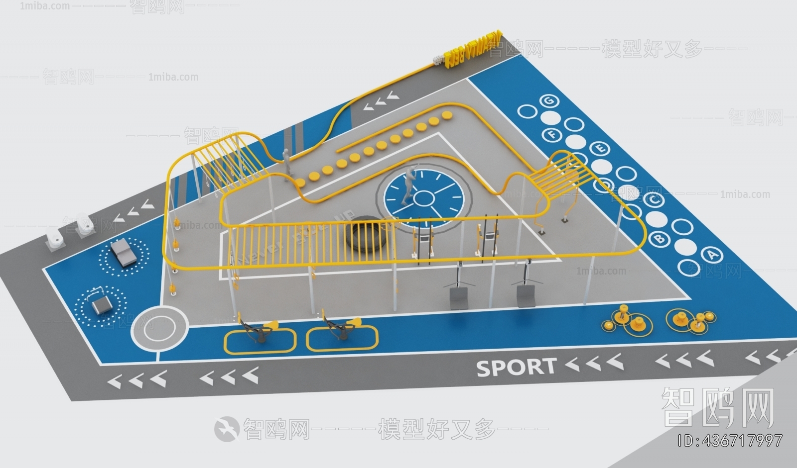 Modern Fitness Equipment