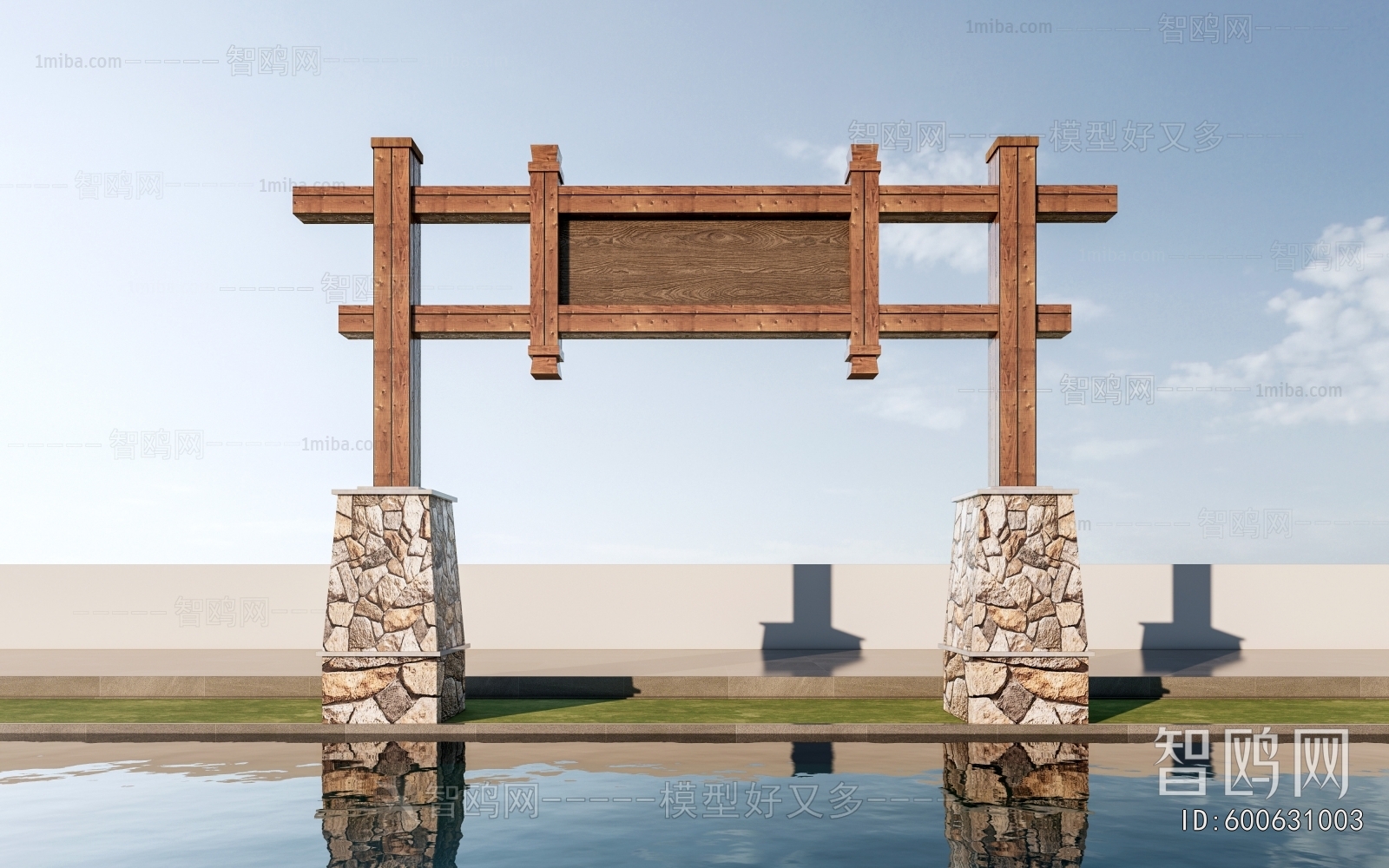 New Chinese Style Facade Element