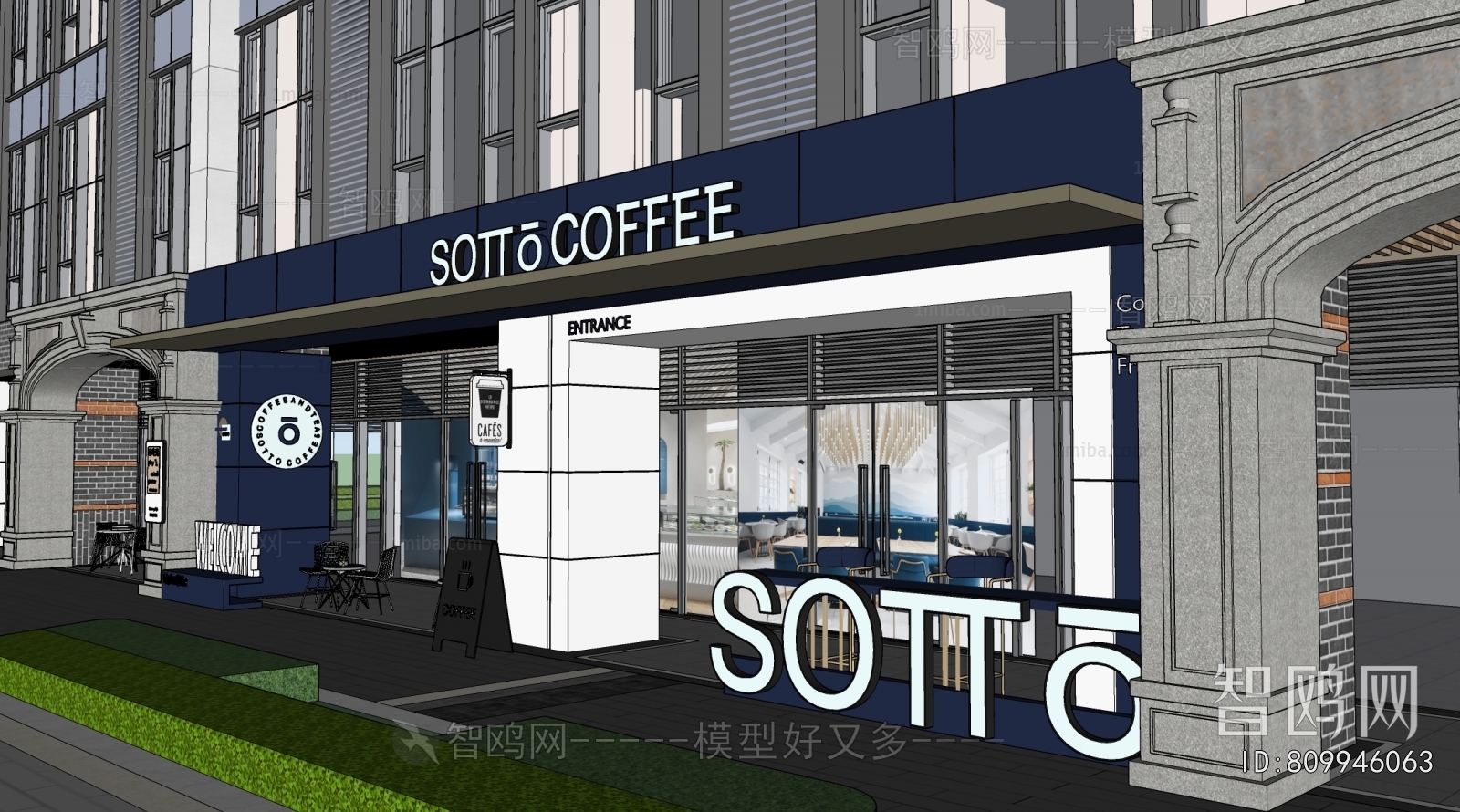 Modern Facade Element