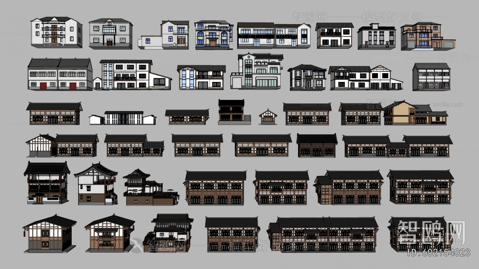 New Chinese Style Residential Building