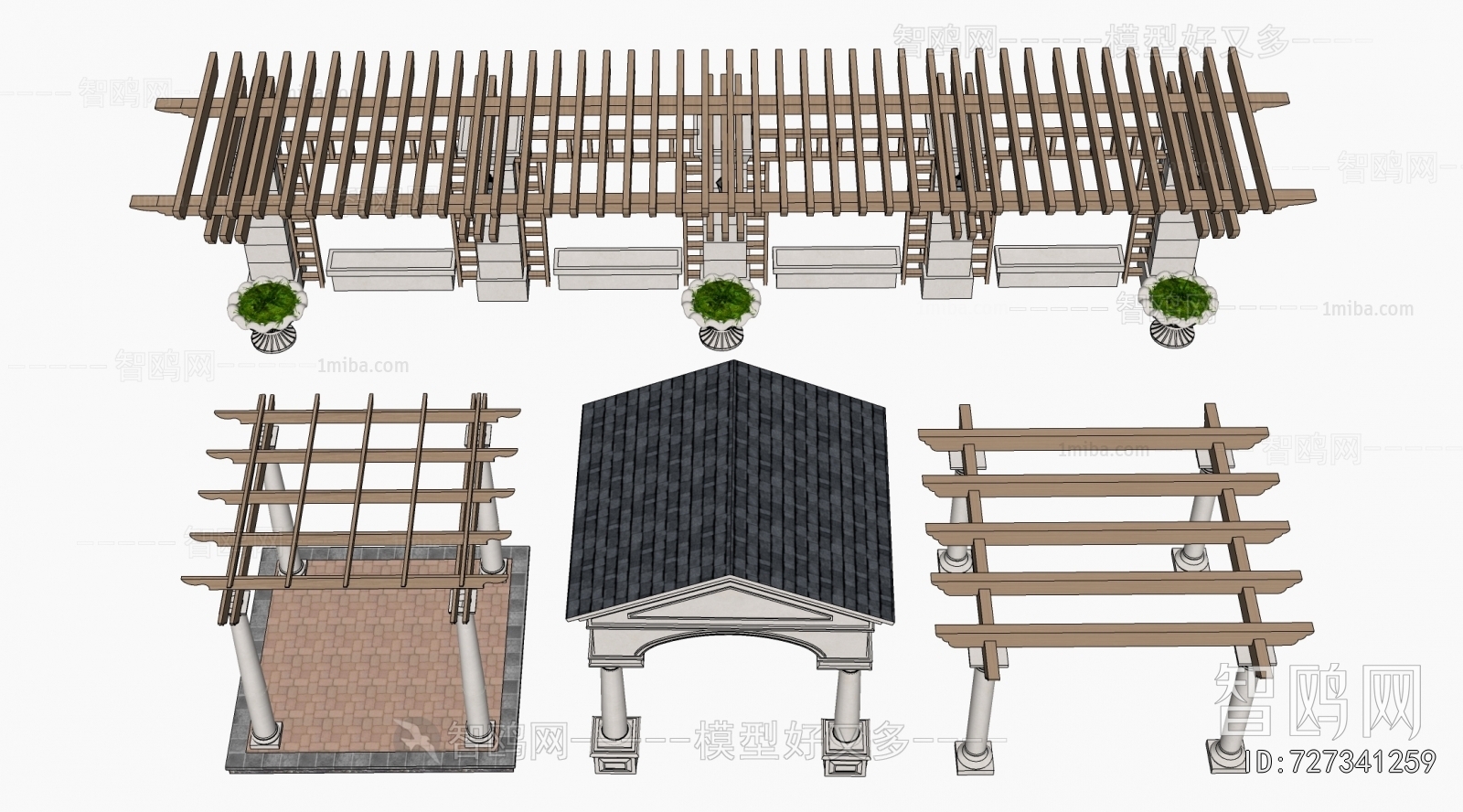 New Chinese Style Gallery Frame