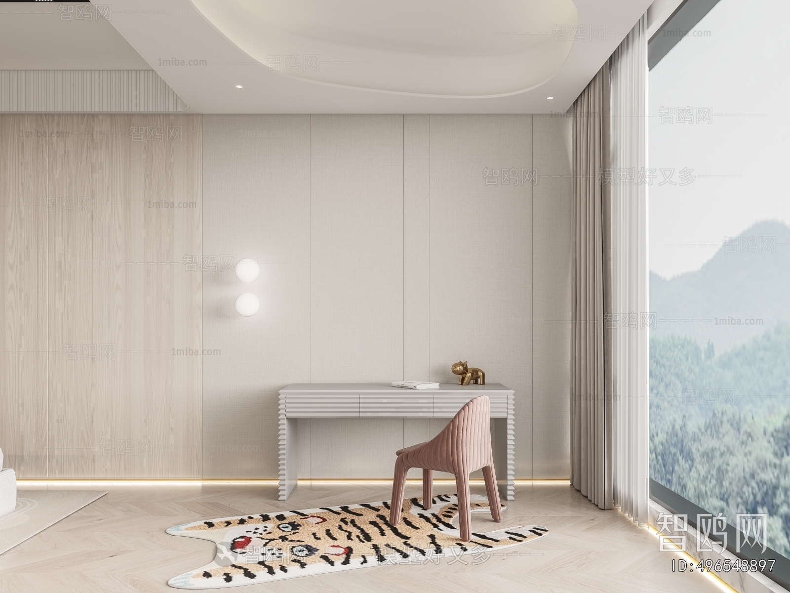 Modern Computer Desk And Chair